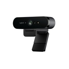 Logitech Webcam BRIO Ultra HD - 4K Webcam for Ultimate Clarity and Performance - 960-001106
